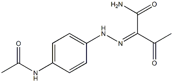 2-{(Z)-2-[4-(acetylamino)phenyl]hydrazono}-3-oxobutanamide