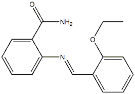 2-{[(E)-(2-ethoxyphenyl)methylidene]amino}benzamide
