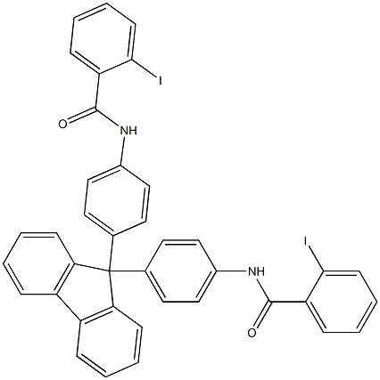 2-iodo-N-[4-(9-{4-[(2-iodobenzoyl)amino]phenyl}-9H-fluoren-9-yl)phenyl]benzamide