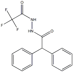 N'-(2,2-diphenylacetyl)-2,2,2-trifluoroacetohydrazide
