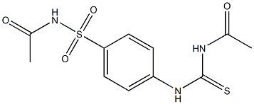 N-acetyl-4-{[(acetylamino)carbothioyl]amino}benzenesulfonamide