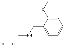 2-Methoxy-N-methylbenzylamine hydrochloride ,97% 化学構造式