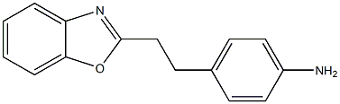 4-[2-(1,3-benzoxazol-2-yl)ethyl]aniline Structure