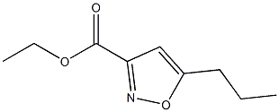ethyl 5-propylisoxazole-3-carboxylate Struktur