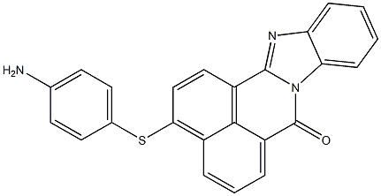 3-(p-Aminophenylthio)-7H-benzimidazo[2,1-a]benz[de]isoquinolin-7-one|