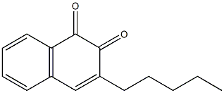 3-Pentyl-1,2-naphthoquinone