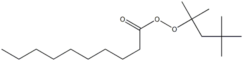 Decaneperoxoic acid 1,1,3,3-tetramethylbutyl ester Struktur