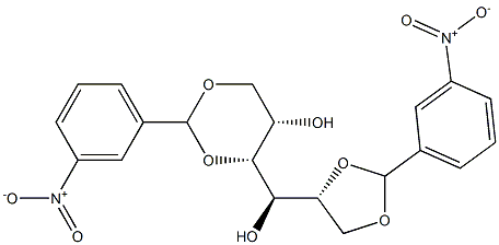 1-O,3-O:5-O,6-O-Bis(3-nitrobenzylidene)-D-glucitol|