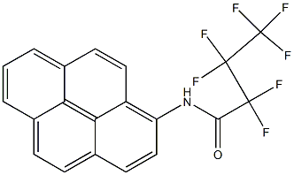 1-[(Heptafluorobutyryl)amino]pyrene Structure