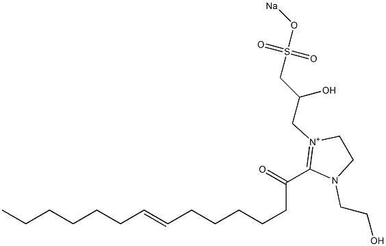 1-(2-Hydroxyethyl)-3-[2-hydroxy-3-(sodiooxysulfonyl)propyl]-2-(7-tetradecenoyl)-2-imidazoline-3-ium