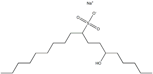 6-Hydroxyoctadecane-9-sulfonic acid sodium salt