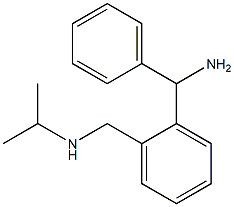 2-[(Amino)(phenyl)methyl]-N-(1-methylethyl)benzenemethanamine Structure