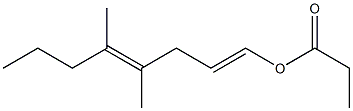 Propionic acid 4,5-dimethyl-1,4-octadienyl ester
