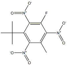 1-tert-Butyl-3-fluoro-5-methyl-2,4,6-trinitrobenzene Structure