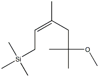 [(Z)-5-Methoxy-3,5-dimethyl-2-hexenyl]trimethylsilane Structure