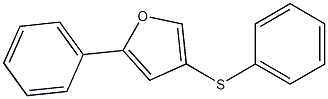 5-Phenyl-3-(phenylthio)furan