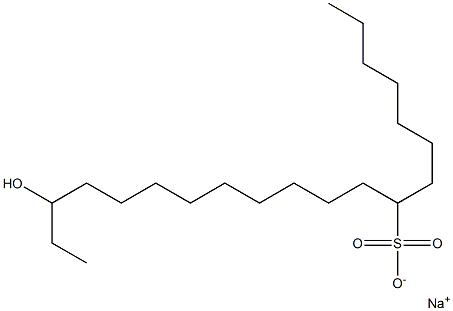 18-Hydroxyicosane-8-sulfonic acid sodium salt
