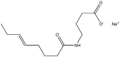 4-(5-Octenoylamino)butyric acid sodium salt