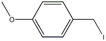 4-(Iodomethyl)-1-methoxybenzene Struktur