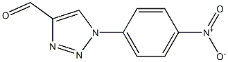 1-(4-Nitrophenyl)-1H-1,2,3-triazole-4-carbaldehyde Structure