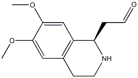 (1R)-6,7-Dimethoxy-1,2,3,4-tetrahydroisoquinoline-1-acetaldehyde