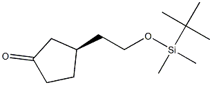 (R)-3-[2-[(Dimethyl tert-butylsilyl)oxy]ethyl]cyclopentan-1-one