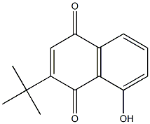 2-tert-Butyl-8-hydroxynaphthalene-1,4-dione Structure