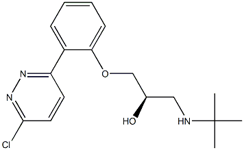 (R)-1-[2-(6-Chloro-3-pyridazinyl)phenoxy]-3-[(1,1-dimethylethyl)amino]-2-propanol