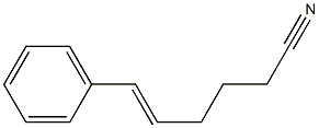 6-Phenyl-5-hexenenitrile Struktur