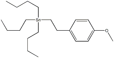 Tributyl(p-methoxyphenethyl)stannane