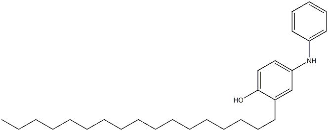 3-Heptadecyl[iminobisbenzen]-4-ol 结构式