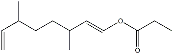 Propionic acid 3,6-dimethyl-1,7-octadienyl ester