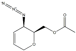 (5R,6S)-5-Azido-6-(acetyloxymethyl)-5,6-dihydro-2H-pyran|