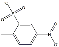 2-Methyl-5-nitrobenzenesulfonate 结构式