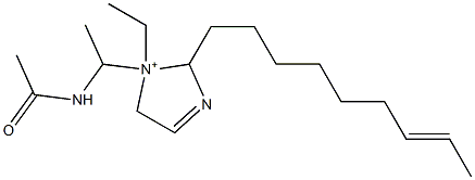 1-[1-(Acetylamino)ethyl]-1-ethyl-2-(7-nonenyl)-3-imidazoline-1-ium