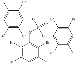 Phosphoric acid tris(2,3,6-tribromo-5-methylphenyl) ester