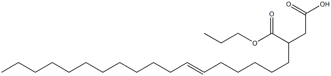 3-(6-オクタデセニル)こはく酸1-水素4-プロピル 化学構造式