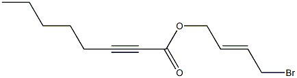 2-Octynoic acid (2E)-4-bromo-2-butenyl ester
