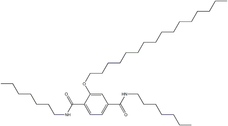2-(Hexadecyloxy)-N,N'-diheptylterephthalamide