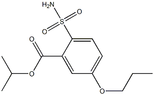 5-Propoxy-2-sulfamoylbenzoic acid isopropyl ester