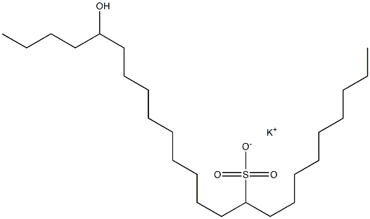 20-Hydroxytetracosane-10-sulfonic acid potassium salt|