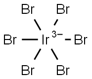 Hexabromoiridate (III) Structure