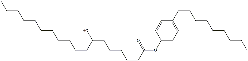 7-Hydroxystearic acid 4-nonylphenyl ester