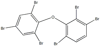 2,2',3',4,6,6'-Hexabromo[1,1'-oxybisbenzene] 结构式
