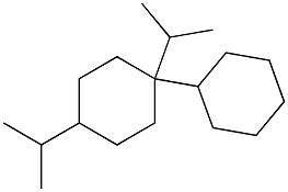 1,4-Diisopropyl-1,1'-bicyclohexane,,结构式