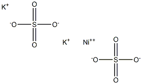 Potassium nickel sulfate Structure