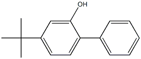 5-tert-ブチル-2-フェニルフェノール 化学構造式