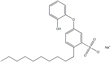 2'-Hydroxy-4-decyl[oxybisbenzene]-3-sulfonic acid sodium salt|