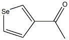 3-Acetylselenophene Structure