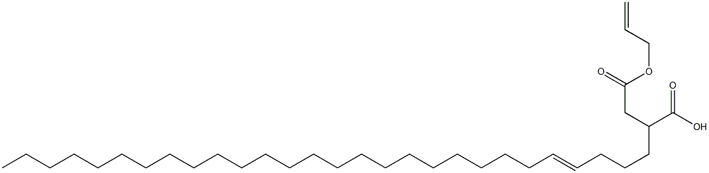 2-(4-Octacosenyl)succinic acid 1-hydrogen 4-allyl ester Structure